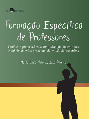 cover image of Formação específica de professores